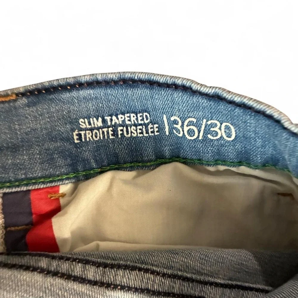 2020 Tommy Hilfiger blue denim jeans. 36